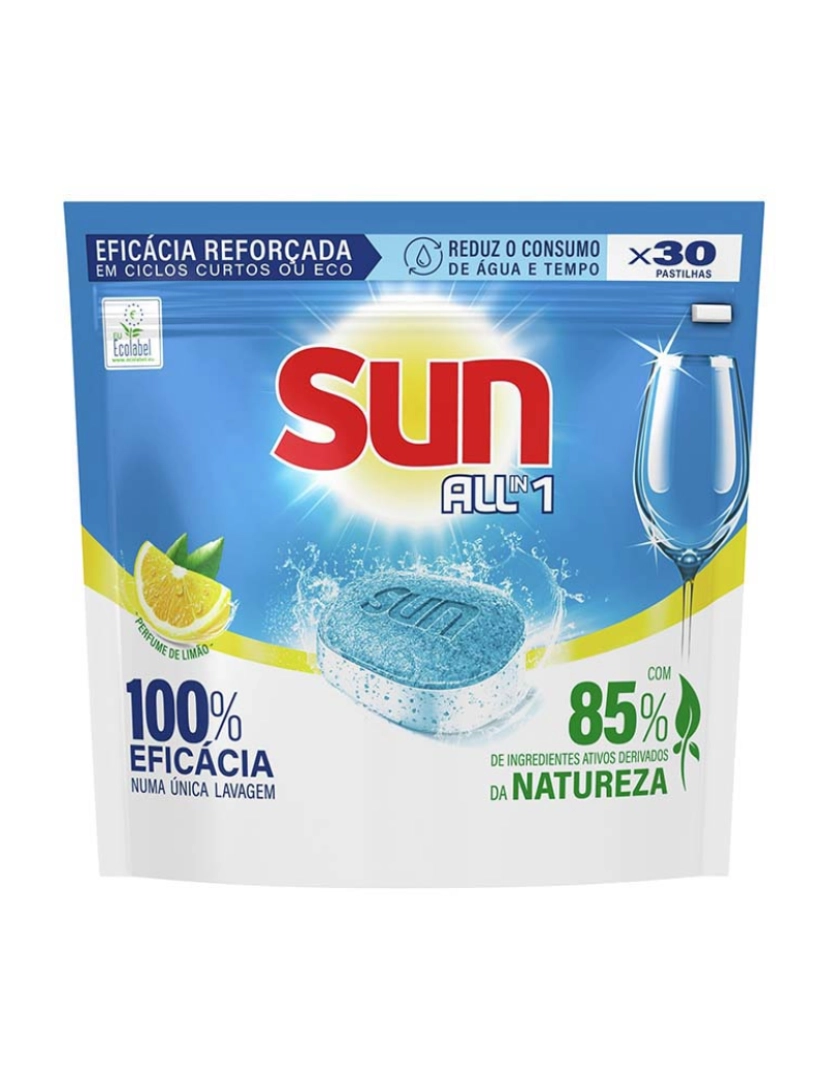 Sun - Sun All In One Limão 30 Pastilhas