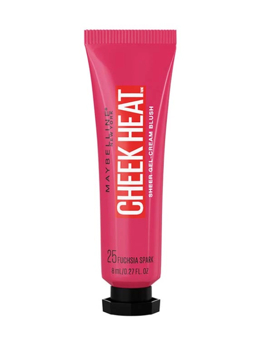 Maybelline - Blush Gel-Creme Sheer Cheek Heat #25-Fuchsia Spark