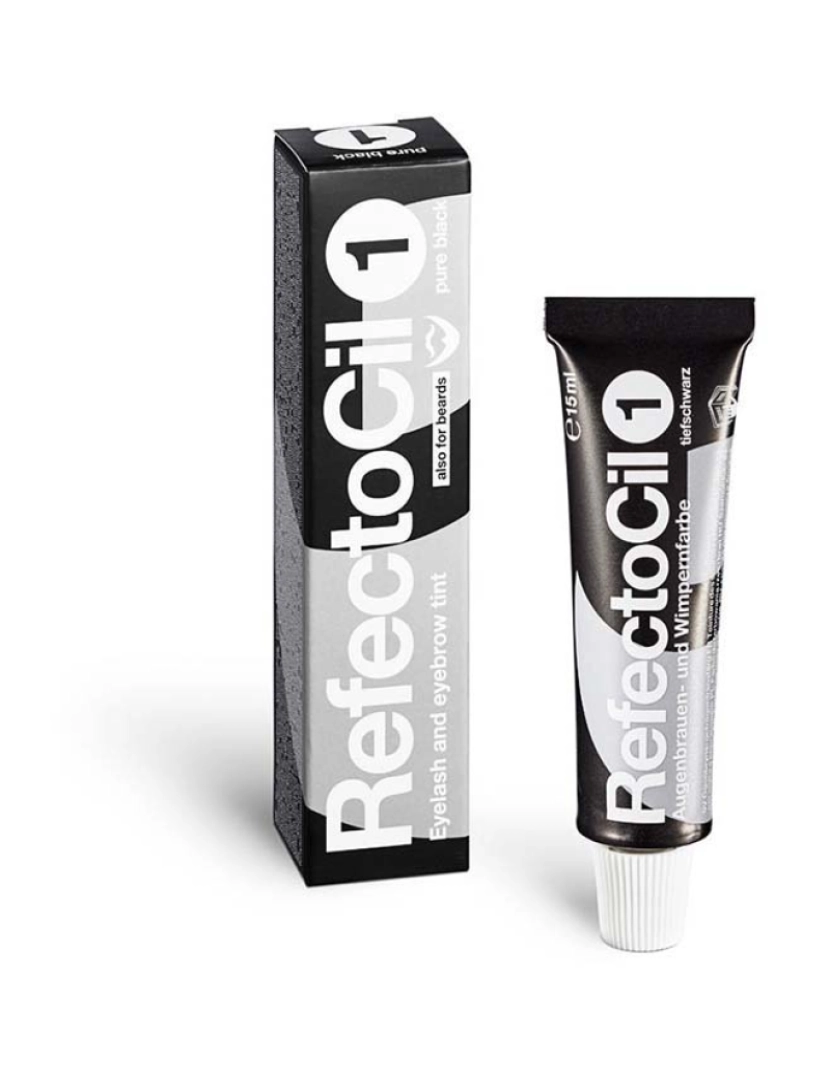 REFECTOCIL - Coloração Para Pestanas E Sobrancelhas #1-Pure Black 15 Ml
