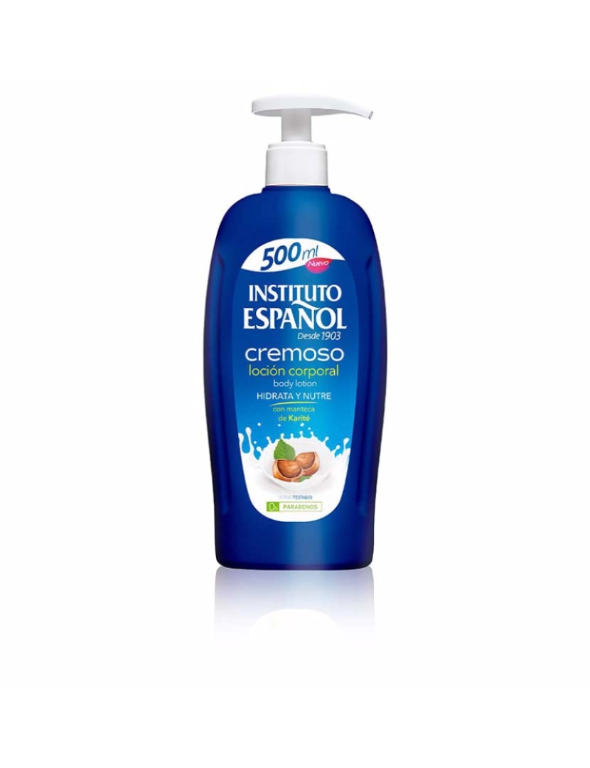 Instituto Español - Loção Corporal Cremosa Manteiga de Karité 500Ml