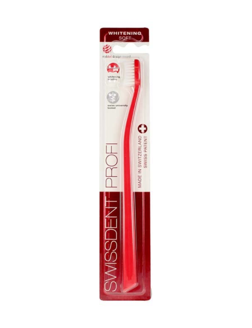 Swissdent - Escova de Dentes Whitening Classic #red