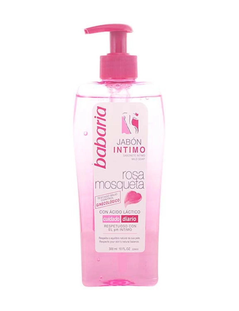 foto 1 de Sabão Íntimo Rosa Mosqueta 300Ml