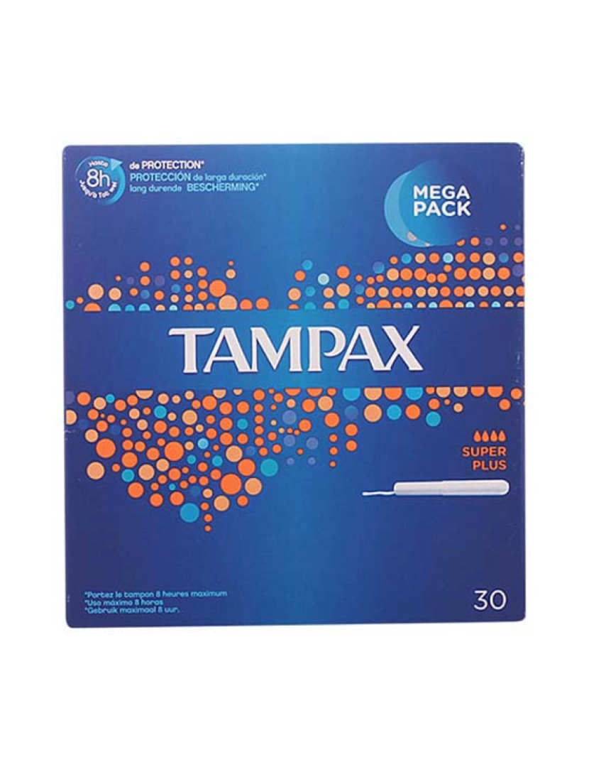 Tampax - Tampax Tampões Super-Plus 30Uds