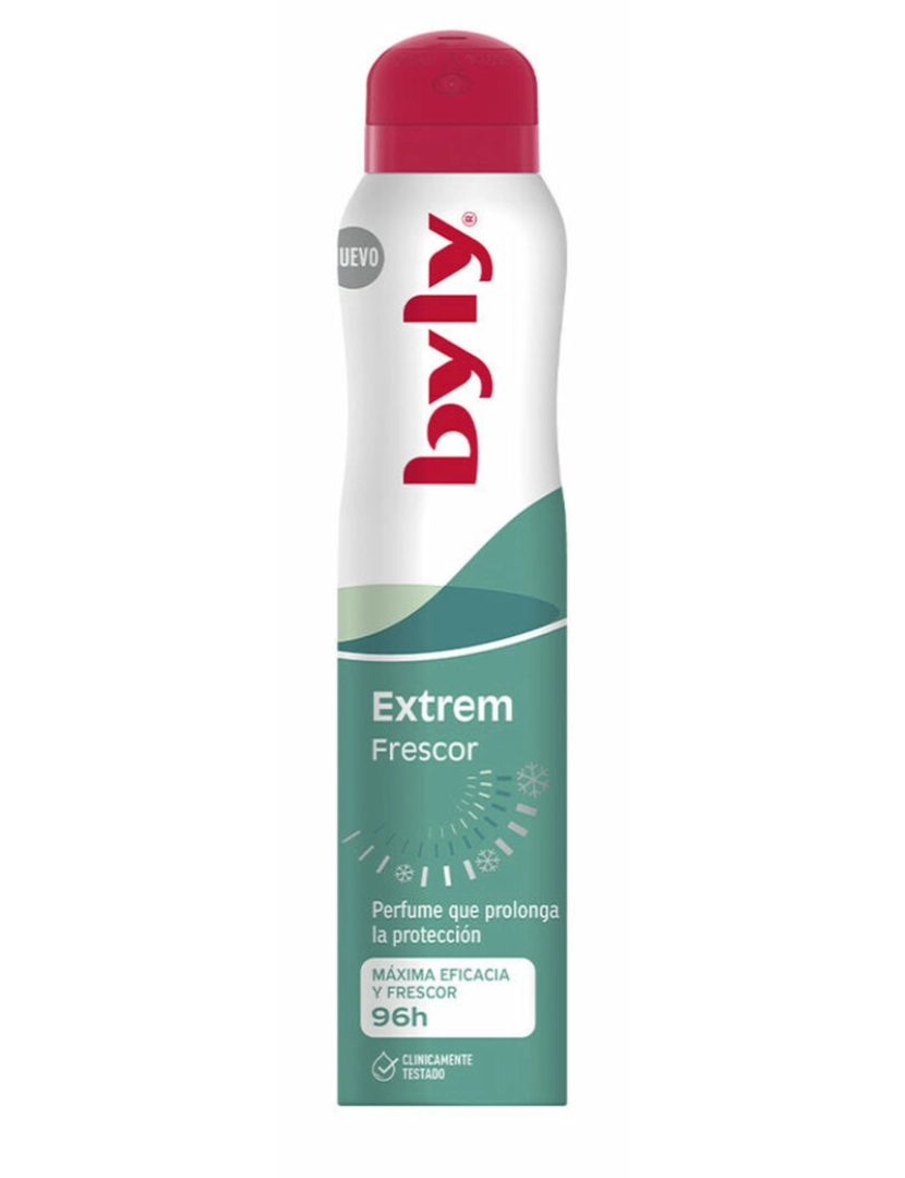 Byly - Desodorizante Spray Extrem Frescor 96H 200 Ml