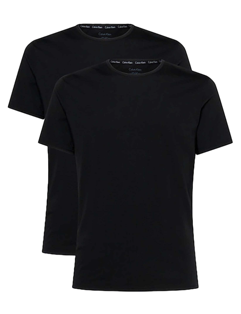 Calvin Klein - Pack 2 T-Shirts Homem Preto