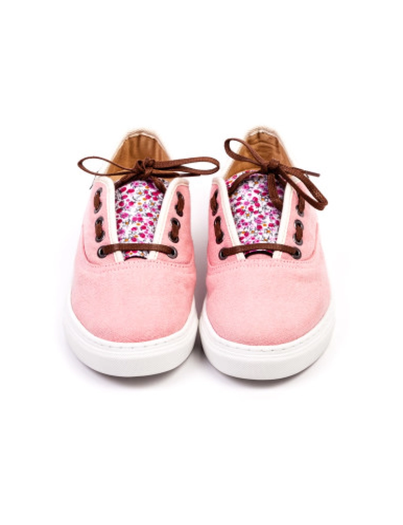 Shoes Your Mood - Ténis Shoes Rose + Mood Flower Power Cor-de-rosa