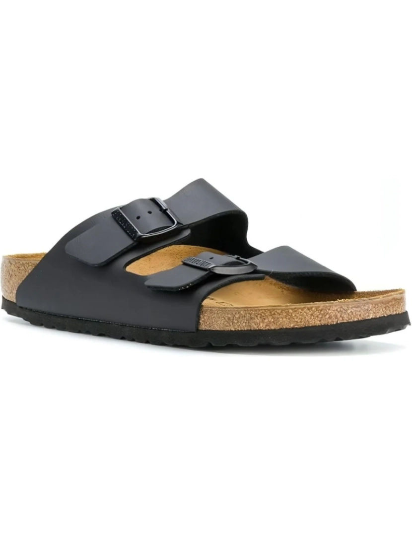 Birkenstock - Sandálias Arizona BF Preto Estreito