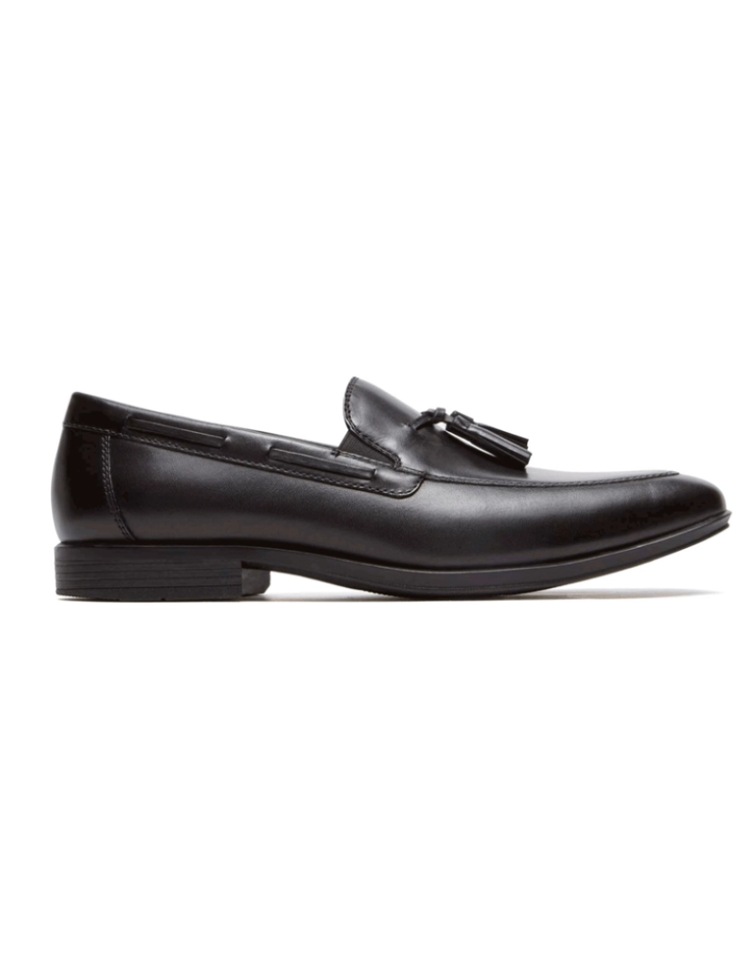 Rockport - Sapatos Loafers Homem Style Connected Tassel Pretos 