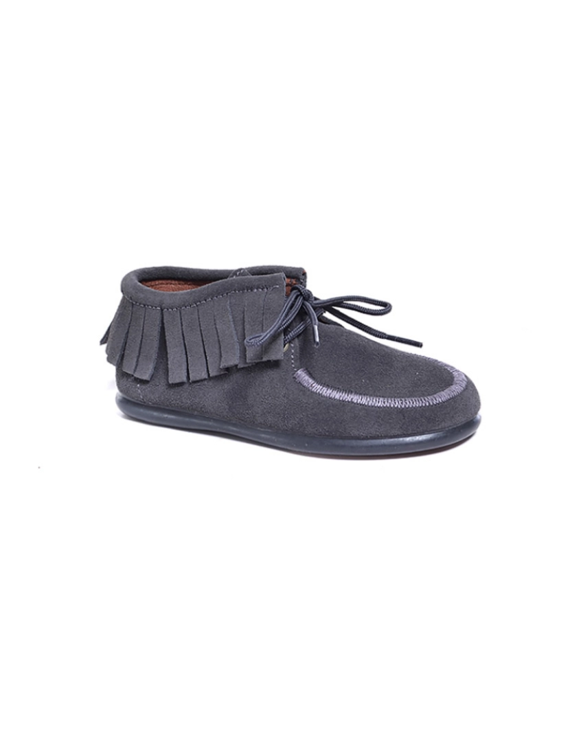 ShoeColours - Sapatos Franjas Cinzento