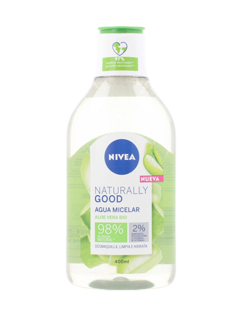 NIVEA - Naturally Good Água Micelar Aloe Vera Bio 400 ml