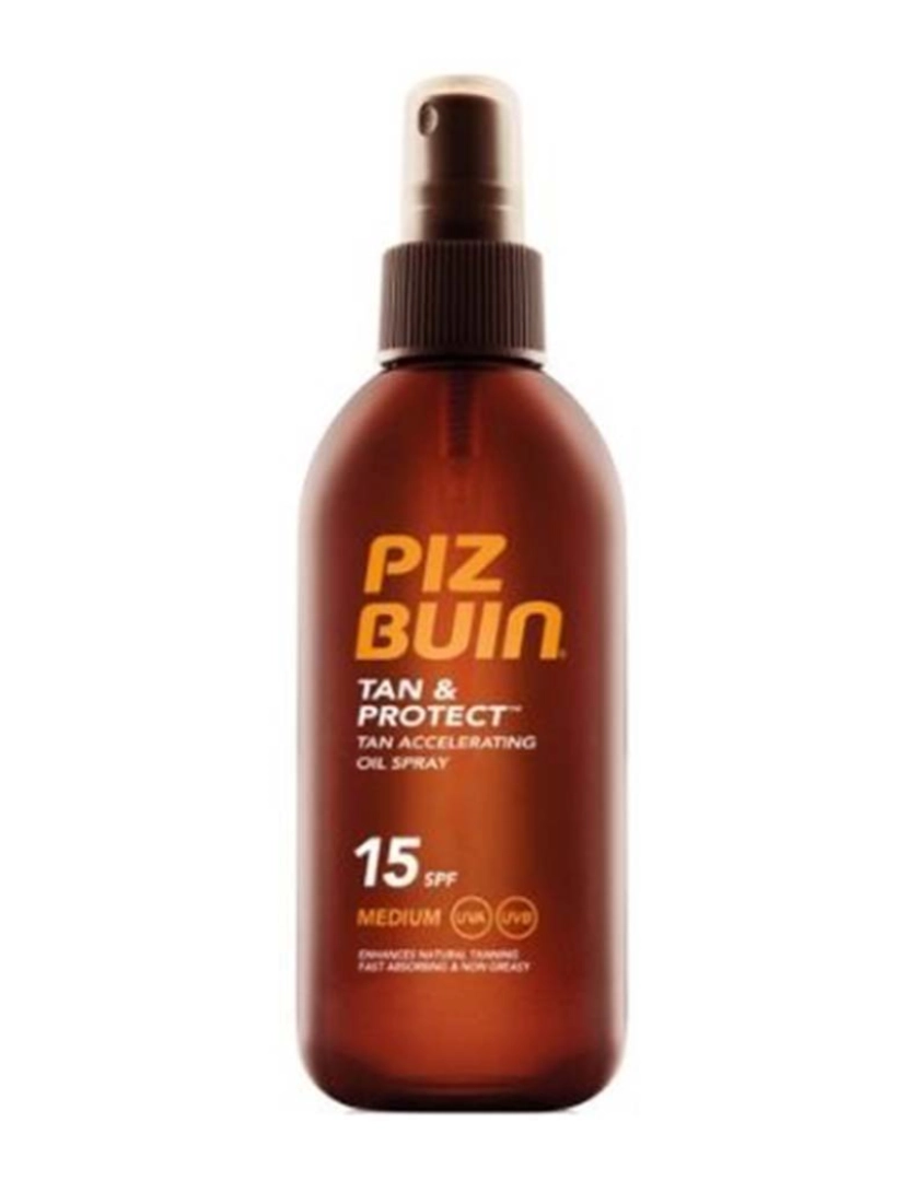 Piz Buin - Óleo Spray Tan & Protect SPF15+ 150Ml