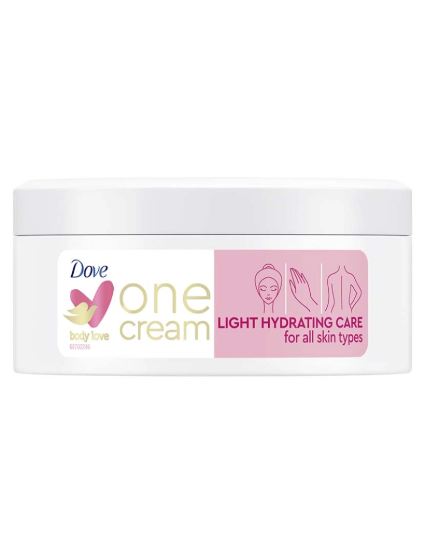 Dove - Creme Multipropósitos Hidratação Leve Dove 250ml