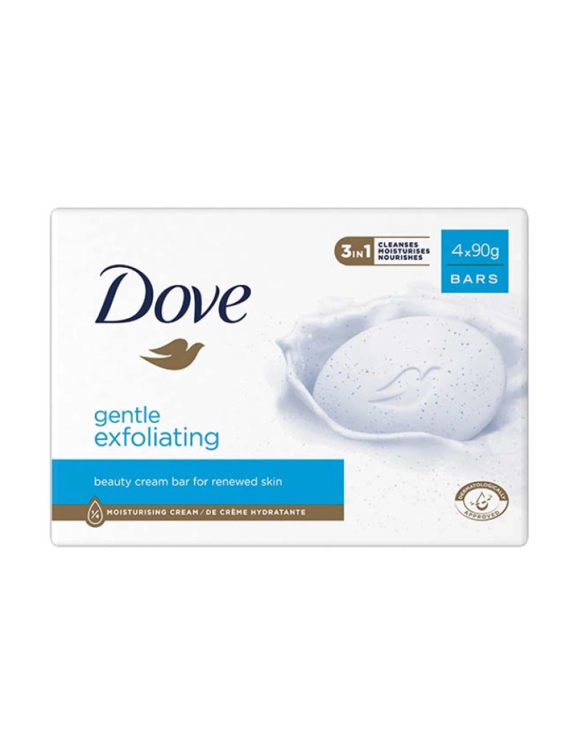 Dove - Sabonete Sólido Exfoliante 4x90 g