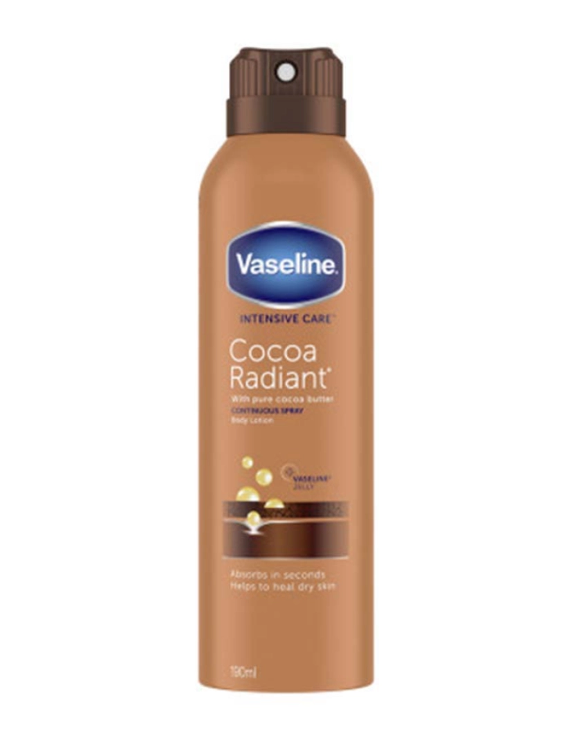 Vaseline - Loção Spray Cocoa Radiante Vaseline 190ml