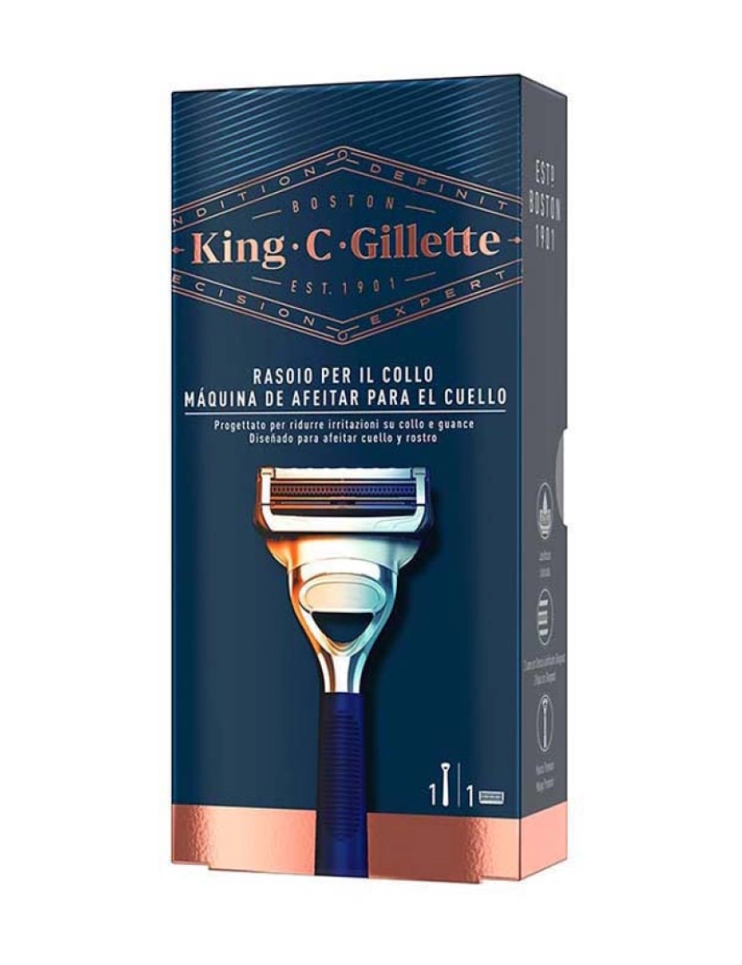 Gillette - Máquina de Barbear Pescoço