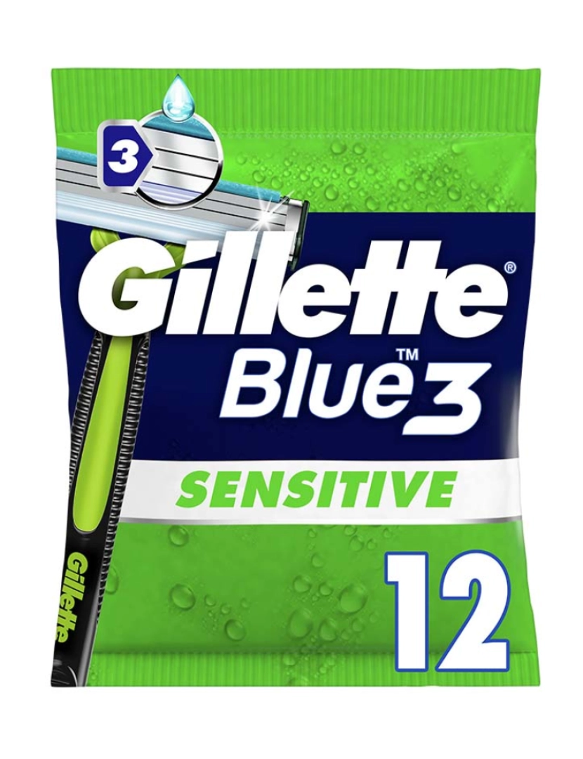 Gillette - Descartáveis Blue3 Sensitive 12Uds
