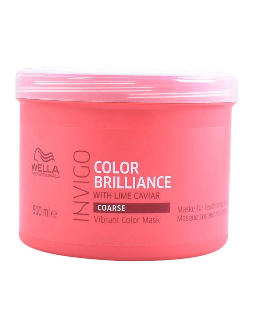Wella - Máscara Cabelo Denso Invigo Color Brilliance 500Ml 