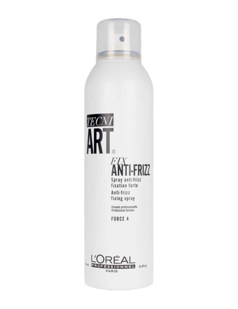 L'Oréal - Fixador Fix Anti - Frizz Force 4 Tecni Art 250Ml 