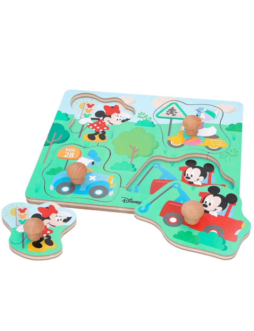 Colorbaby - Puzzle Madeira Mickey & Minnie