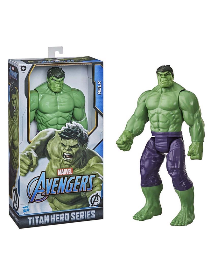 Hasbro - Avengers Figura Titan Deluxe Hulk E74755L0