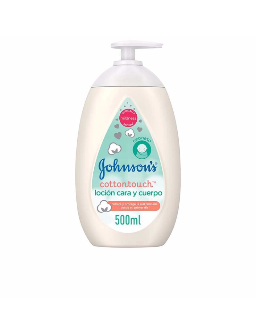 foto 1 de Loção Toque de Algodão Rosto e Corpo Baby 500Ml