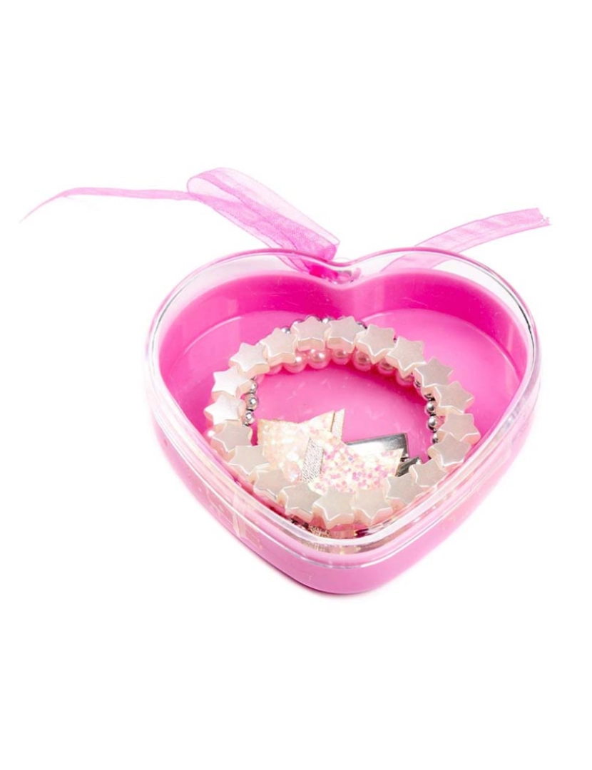 Inca - Accessorios En Cajita Con Forma De Corazón Lote 5 Pçs