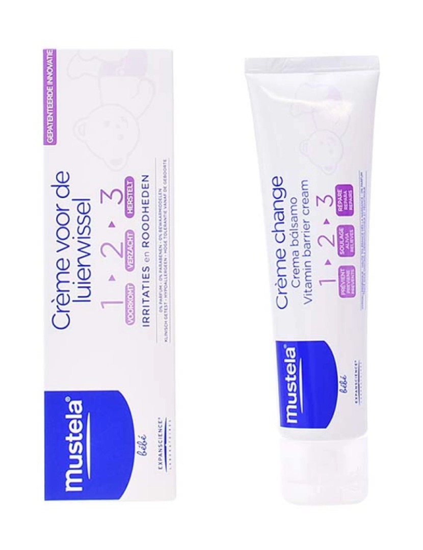 Mustela - Creme Muda Fralda  1-2-3 Bebé 