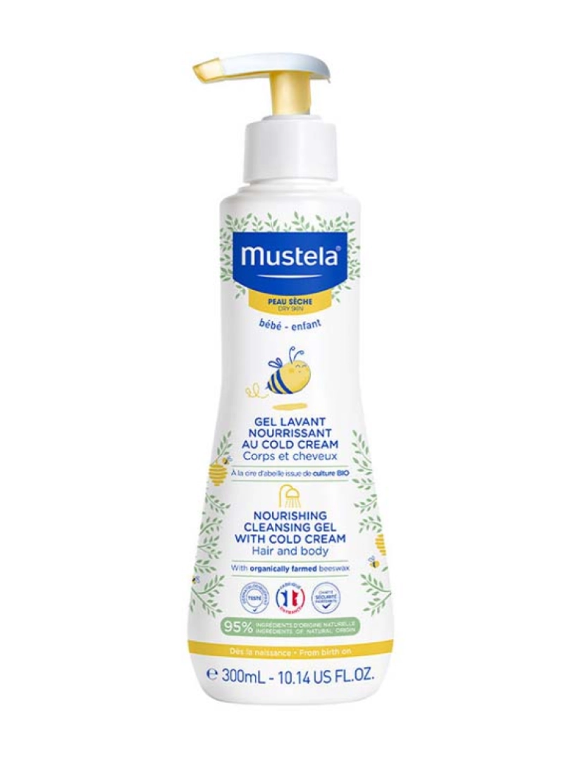 Mustela - Bebé Nourishing Cleansing Gel With Cold Creme 