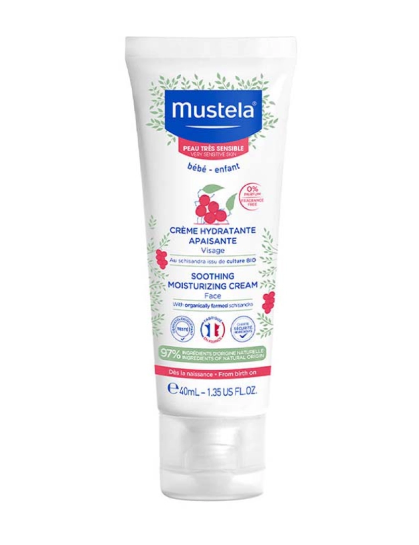 Mustela - Creme Facial Hidratante Comfort 40 ml