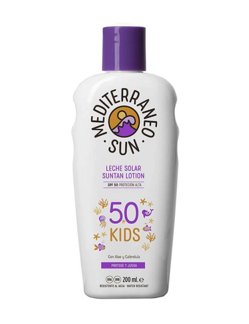 Mediterraneo Sun - Loção Infantil Swim & Play Infantil SPF50 