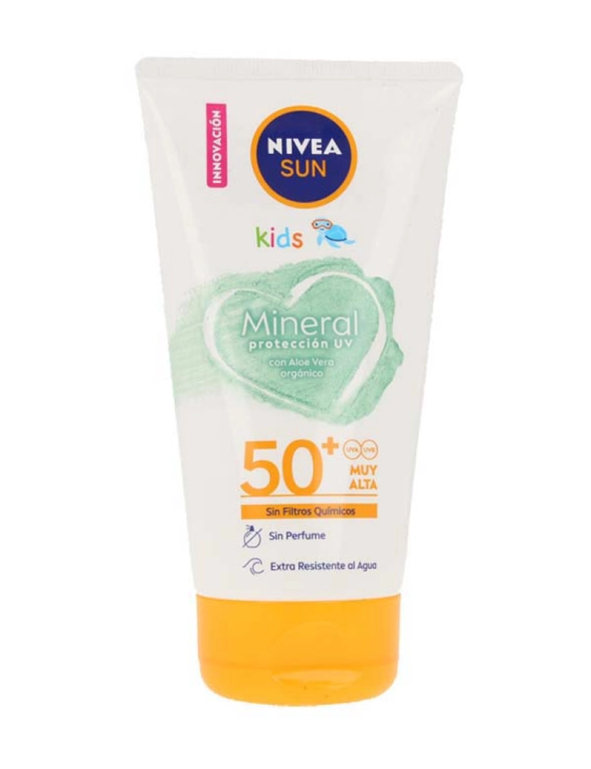 NIVEA - Sun Criança Mineral Creme Proteção Solar SPF50+ 150Ml