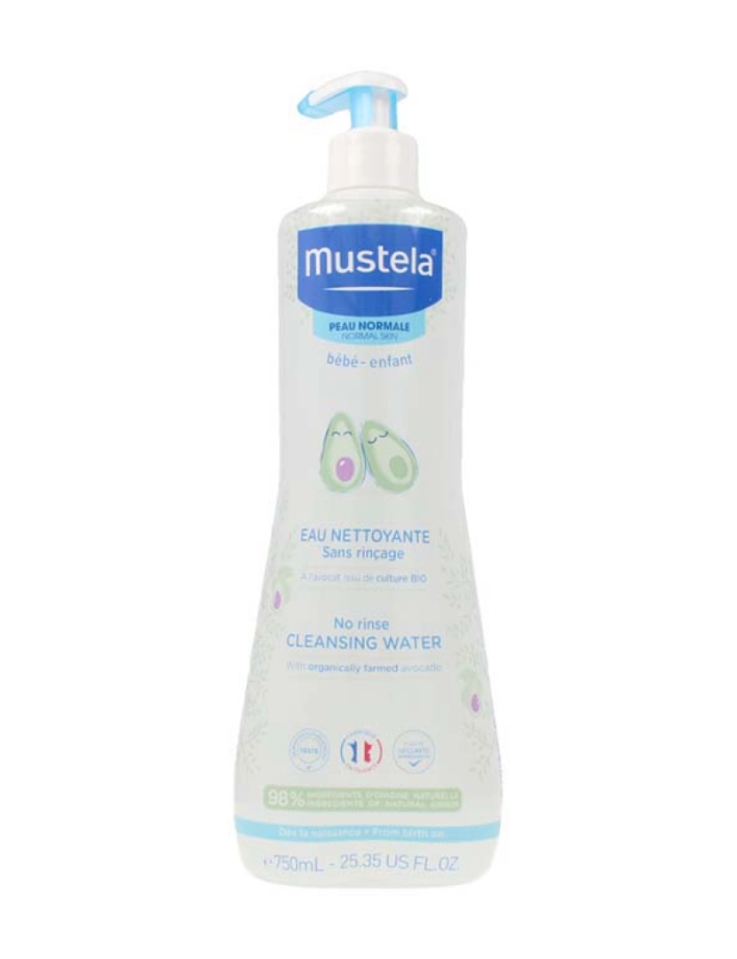 Mustela - Água de Limpeza Bebé 750Ml