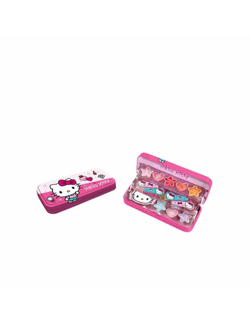 Hello Kitty - Conjunto de Maquilhagem Infantil Lote 18 Pçs