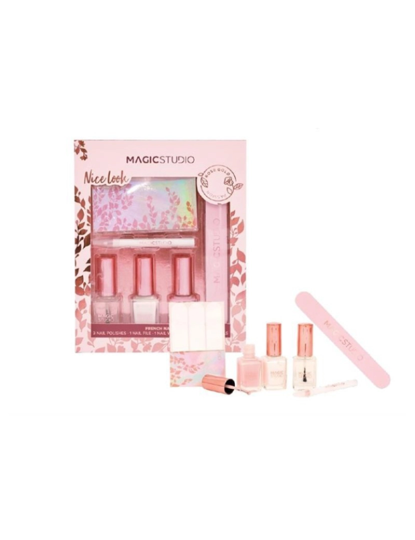 Magic Studio - MAGIC STUDIO ROSE GOLD UNHAS FRANCESAS