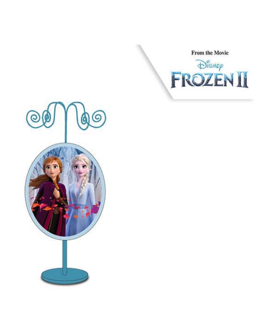 Frozen - Porta-Jóias Madeira Frozen 2