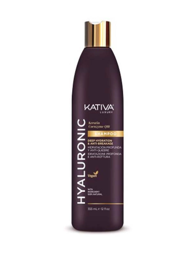 Kativa - Hyaluronic Keratin Coenzyme Q10 Shampoo 355 Ml
