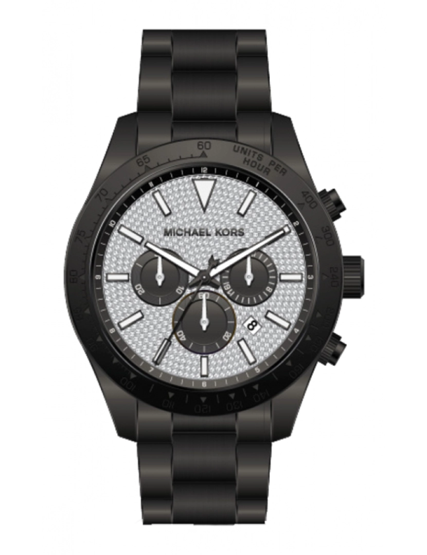 Michael Kors - Relogio Homem Layton Preto