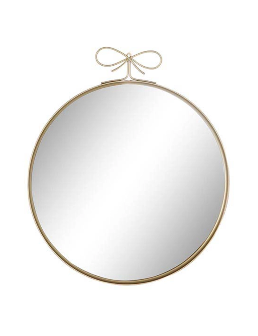 It - Espelho Ferro Dourado 