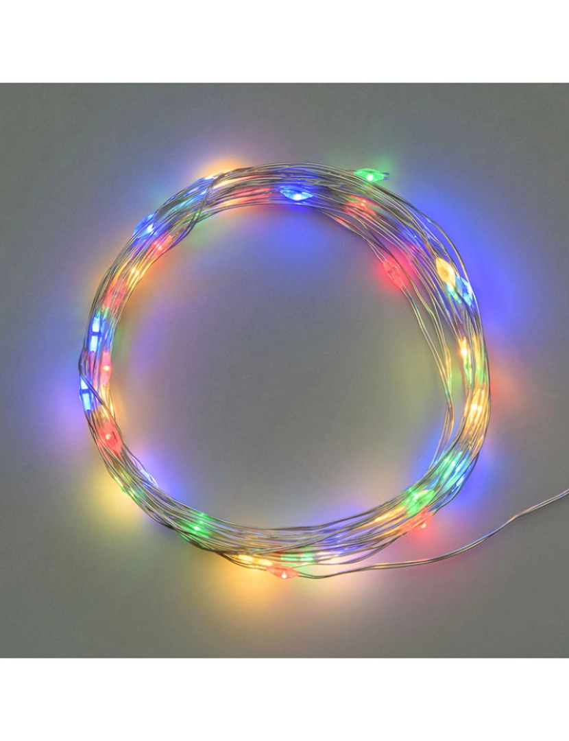 Lotti - Fita de Luzes, 20 Microleds Multicolor 1,5Mm