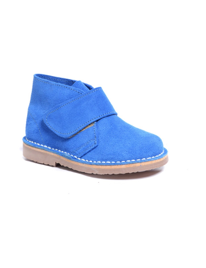 ShoeColours - Safari Kids Velcro Azulão