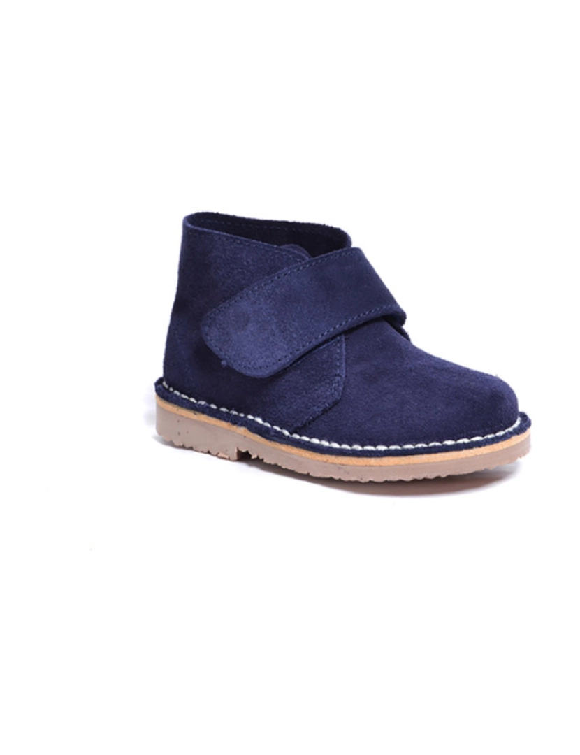 ShoeColours - Safari Kids Velcro Azul Marinho