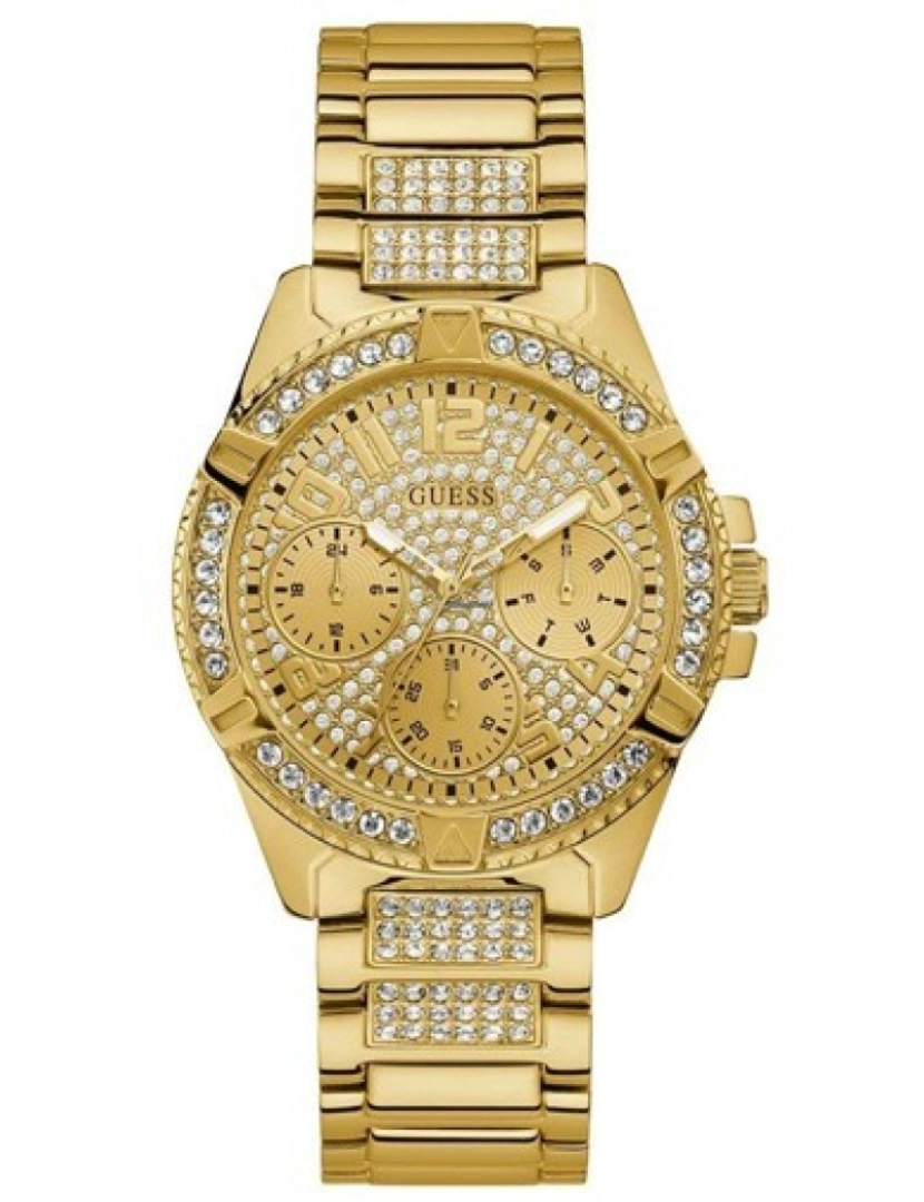 Guess - Relógio Senhora Lady Frontier Dourado 