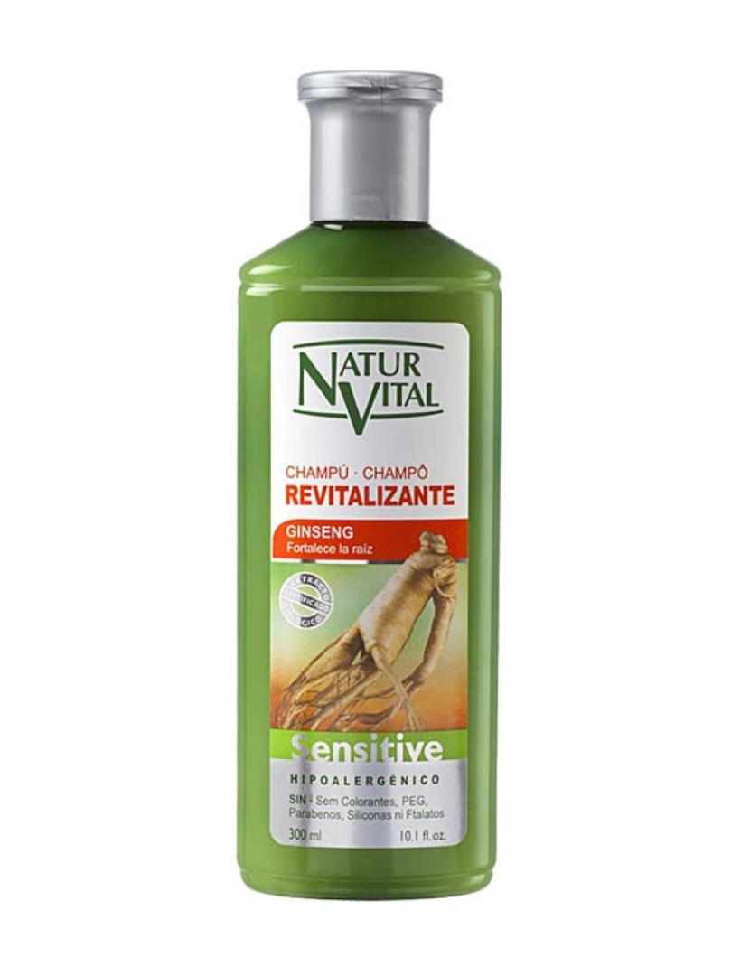 Natur Vital - Champô Sensitive Revitalizante 300Ml