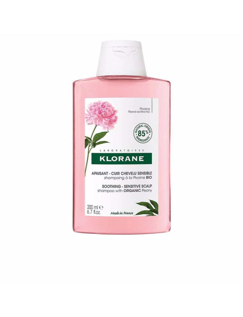 Klorane - Soothing&Anti-Irritating Shampoo With Peony 200 Ml