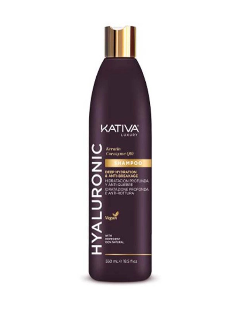 Kativa - Shampoo Hyaluronic Keratina Q10 550ml