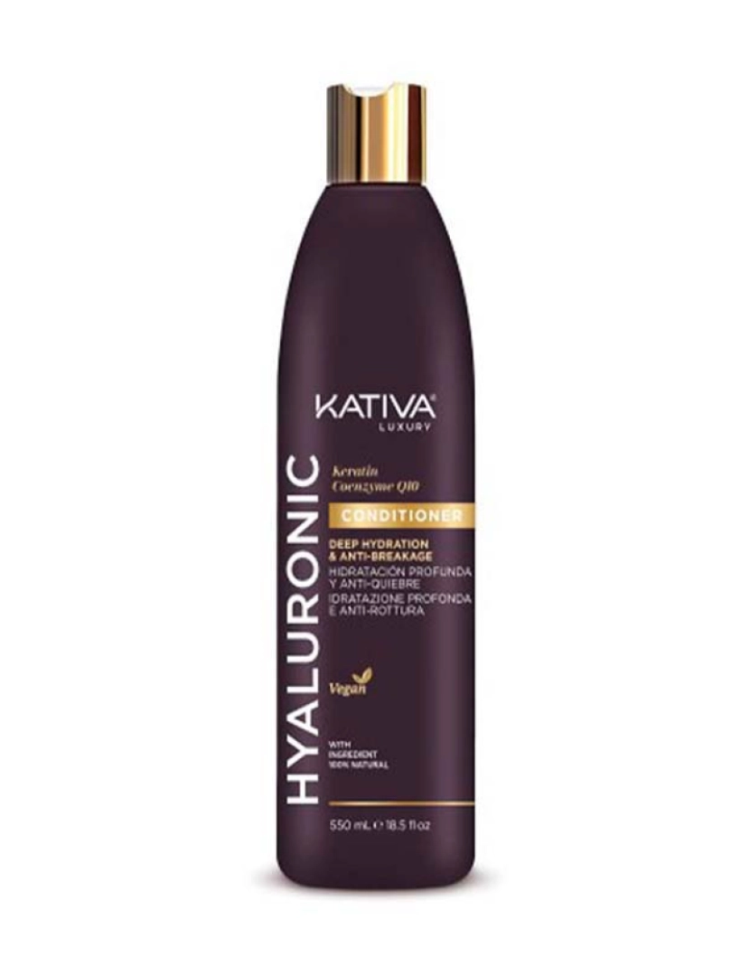 Kativa - Condicionador Hyaluronic Keratina Q10 550ml