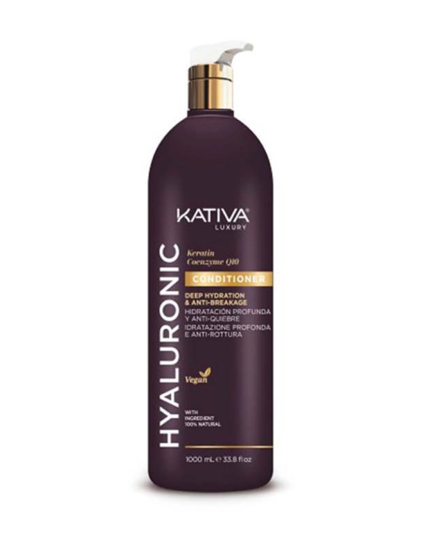 Kativa - Hyaluronic Keratin Coenzyme Q10 Conditioner 1000 Ml