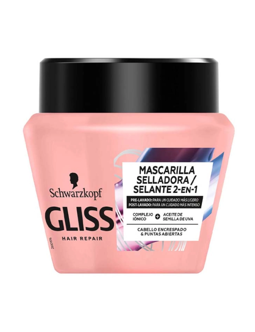 Schwarzkopf - Máscara Gliss Hair Repair Sealing 300 Ml