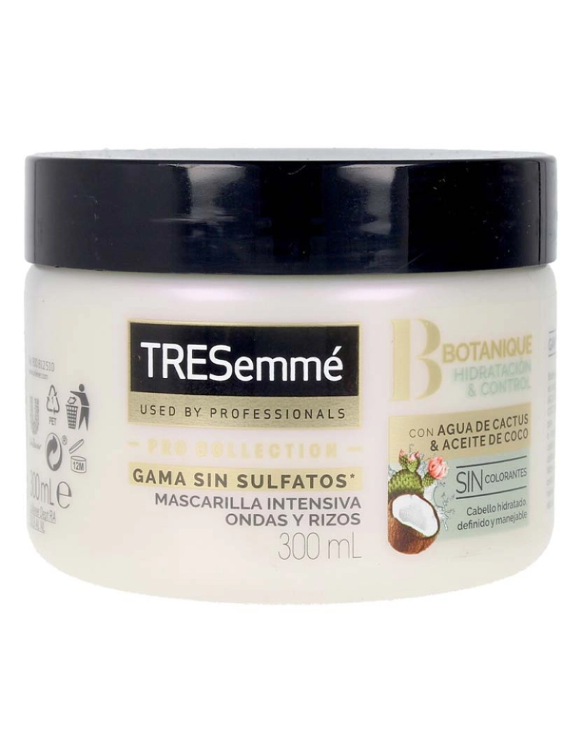 Tresemmé - Máscara Botanique Agua Cactus & Coco 300Ml