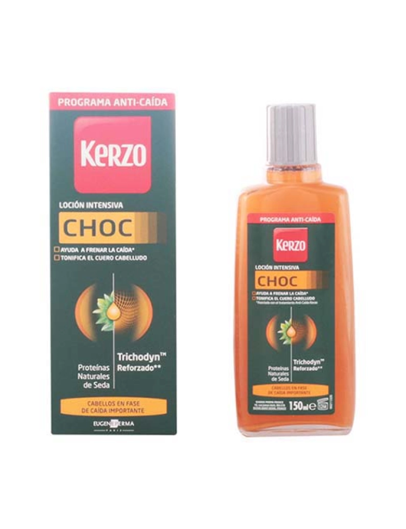 Kerzo - Loción Intensiva Choc Treatment Anti-Hair Fall 150 Ml